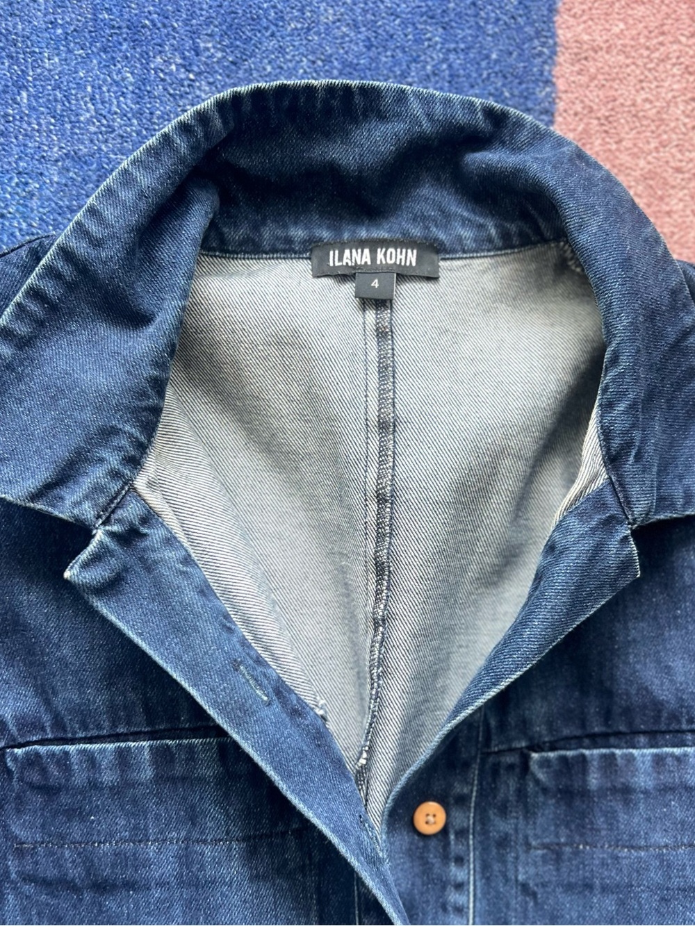 Ilana Kohn Denim Jumpsuit - Picture 2 of 4